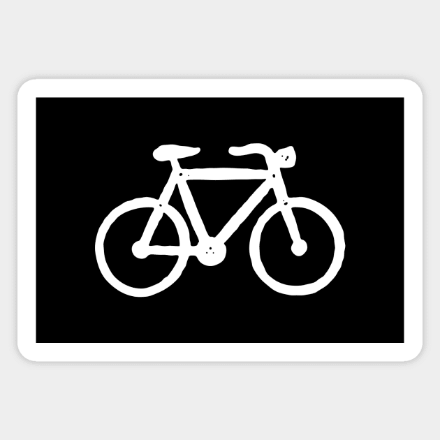 Bicycle Icon Sticker by tommartinart